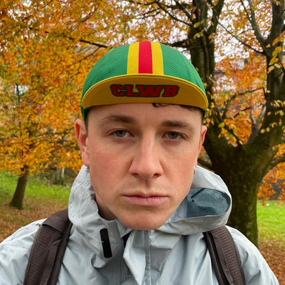 The CLWB Cycle Cap | Welsh Dragon Design – Classic Fit for Road & Gravel Riders